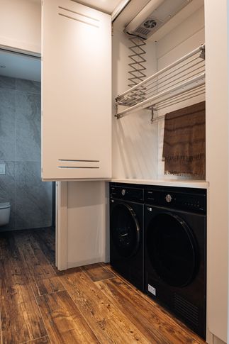 Lavanderia in stile industriale di 6 di Alexandra Designer Lavanderia in stile industriale di 6 di Alexandra Designer