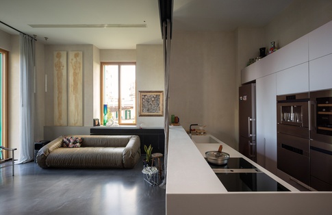 Open Space in stile contemporaneo di 36 di Valentina Garraffa architetto light designer Open Space in stile contemporaneo di 36 di Valentina Garraffa architetto light designer
