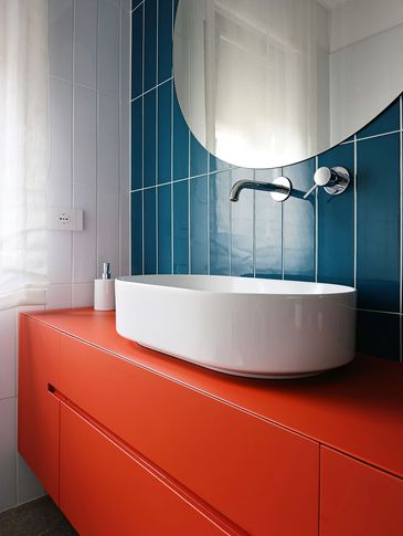 Bagno in stile contemporaneo di 6 di ESFA architetti Bagno in stile contemporaneo di 6 di ESFA architetti