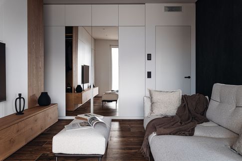 Open Space in stile industriale di 40 di Alexandra Designer