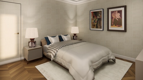 Camera da Letto in stile contemporaneo di 16 di Studio Gaetano Riccardelli