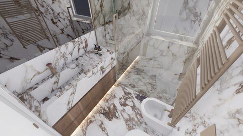 Bagno in stile classico di 10 di Salvatore Sito Interior Designer