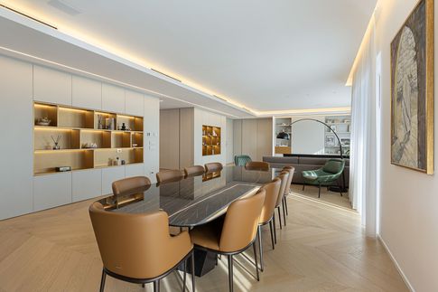 Open Space in stile moderno di 66 di Studio Zanobini