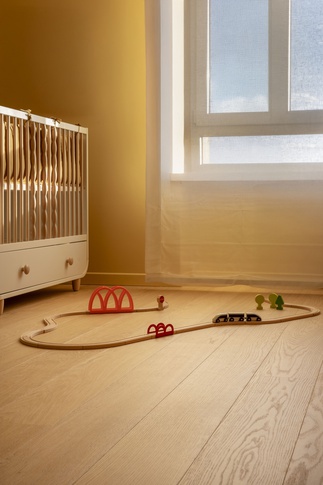 Cameretta Neonati in stile moderno di 13 di Arch. Martina Pozzi MP_archistudio Cameretta Neonati in stile moderno di 13 di Arch. Martina Pozzi MP_archistudio