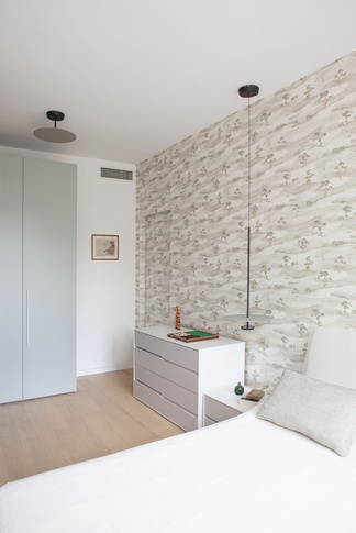 Camera da Letto in stile contemporaneo di 14 di Elena Russo Interiors