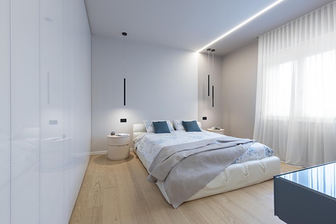 Camera da Letto in stile contemporaneo di 19 di DQA Studio di architettura