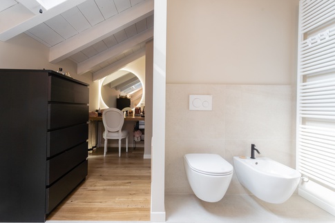 Bagno in stile cottagecore di 15 di Alessandra Parolini Studio