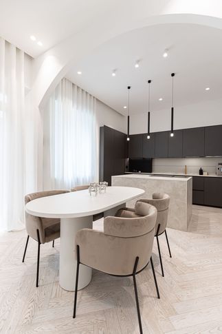 Open Space in stile glamour di 50 di Desearq studio - architettura e interior design