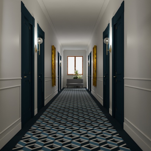 Camera da Letto in stile contemporaneo di 45 di Inveniostyle