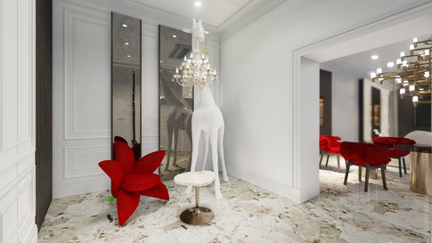 Corridoio in stile classico di 10 di Salvatore Sito Interior Designer
