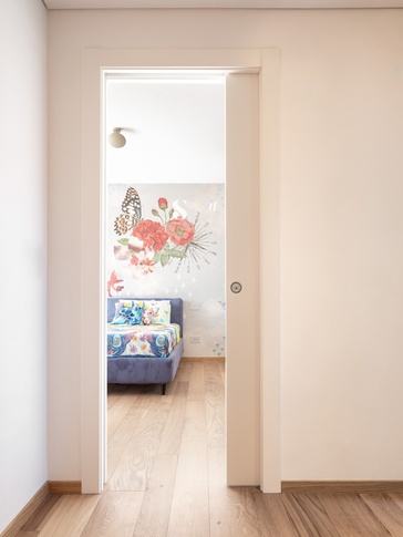 Camera da Letto in stile moderno di 15 di Studio di Architettura Barbara Vucusa Architetto Camera da Letto in stile moderno di 15 di Studio di Architettura Barbara Vucusa Architetto