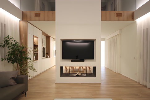 Open Space in stile moderno di 40 di JFD Juri Favilli Design