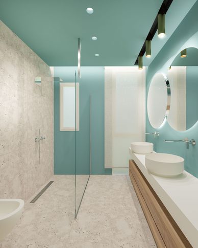 Bagno in stile minimal di 6 di MICHELE VOLPI STUDIO INTERIOR DESIGN Bagno in stile minimal di 6 di MICHELE VOLPI STUDIO INTERIOR DESIGN