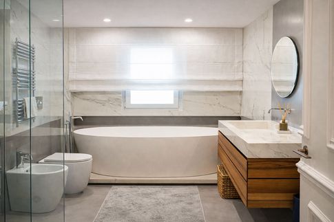 Bagno in stile contemporaneo di 10 di Salvatore Sito Interior Designer Bagno in stile contemporaneo di 10 di Salvatore Sito Interior Designer