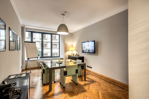 Open Space in stile contemporaneo di 300 di MOB Architects