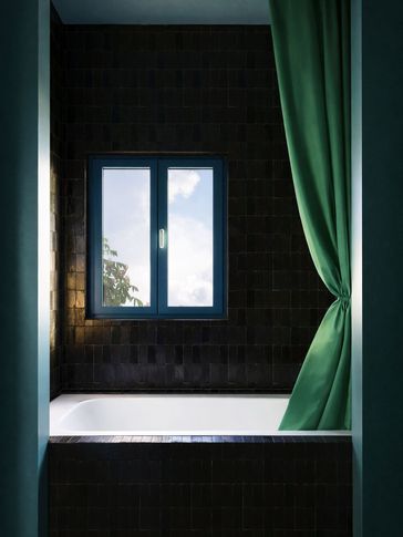 Bagno in stile eclettico di 10 di NOMASS
