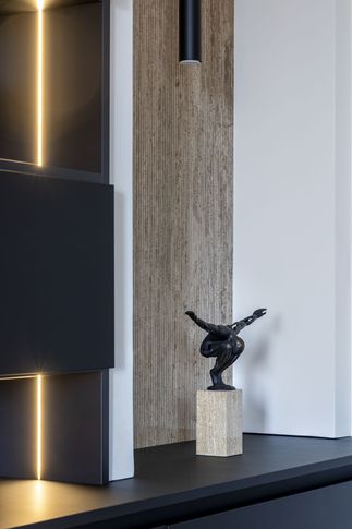 Soggiorno in stile contemporaneo di 42 di Pamela Camposano Ingegnere Architetto