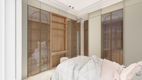 Camera da Letto in stile contemporaneo di 15 di Salvatore Sito Interior Designer