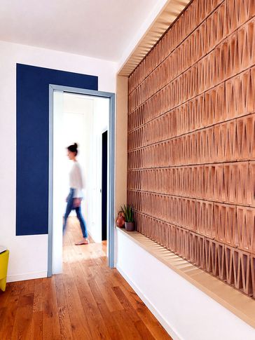 Cucina in stile contemporaneo di 10 di Equus Architects
