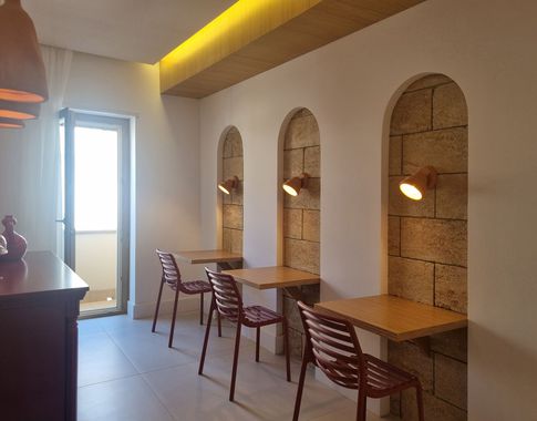 Open Space in stile mediterraneo di 15 di Pamela Camposano Ingegnere Architetto