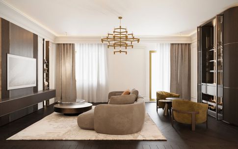 Open Space in stile classico di 20 di Salvatore Sito Interior Designer