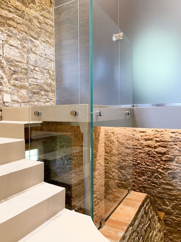Bagno in stile contemporaneo di 5 di GAP31 Architetti
