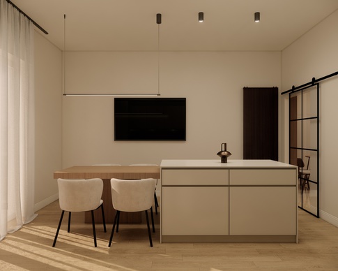 Cucina in stile nordico di 15 di Arch'IN - Architettura di Interni