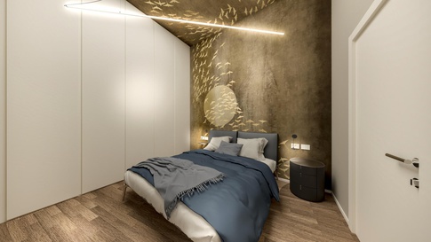 Camera da Letto in stile iconico di 14 di MICHELE VOLPI STUDIO INTERIOR DESIGN