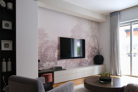 Open Space in stile contemporaneo di 50 di Michela Cordisco Studio