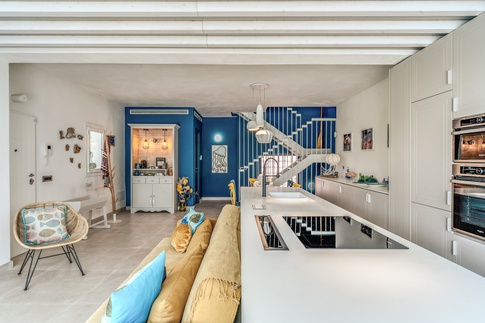 Open Space in stile contemporaneo di 50 di MOB Architects