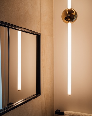 Bagno in stile contemporaneo di 5 di Francesco Cardano Interior Designer