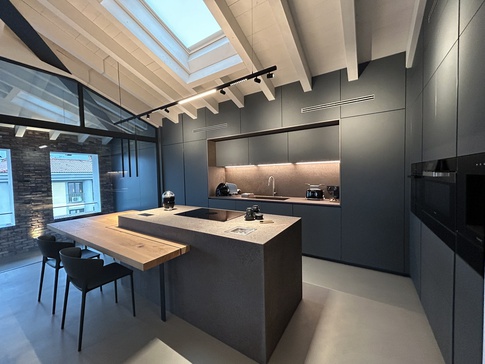 Cucina in stile soft industrial di 25 di ARCHIabita Cucina in stile soft industrial di 25 di ARCHIabita