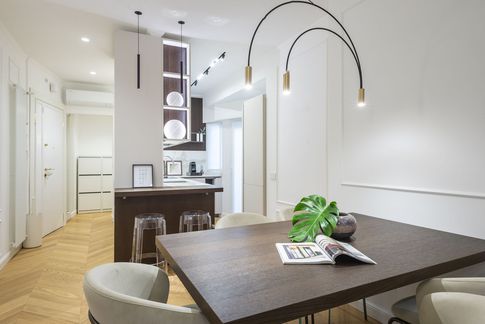 Cucina in stile contemporaneo di 9 di BB1 Architettura & Design