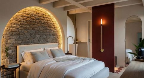 Camera da Letto in stile japandi di 34 di EmmePi Architettura