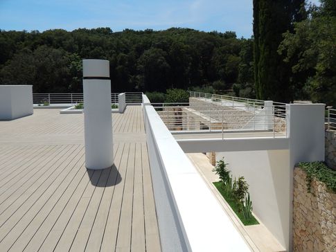 Giardino in stile contemporaneo di 160 di FCA FEDERICO CELLINI ARCHITETTO