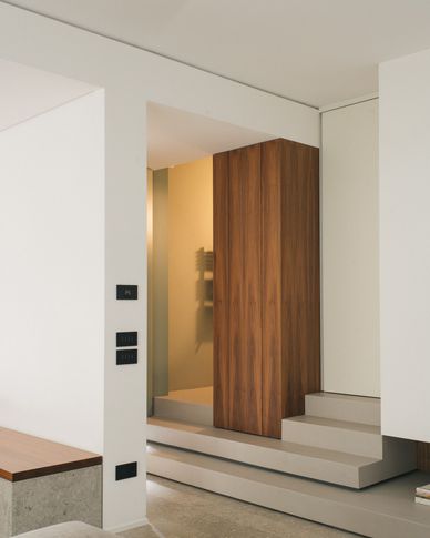 Ingresso in stile minimal di 5 di Didonè Comacchio Architects