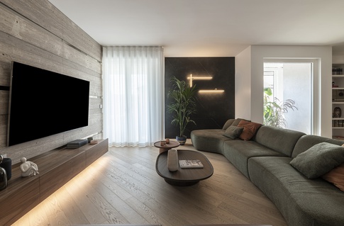 Open Space in stile contemporaneo di 56 di Francesco Cardano Interior Designer Open Space in stile contemporaneo di 56 di Francesco Cardano Interior Designer