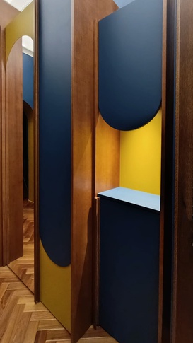 Ingresso in stile maximalista di 6 di Rachele Biancalani Studio