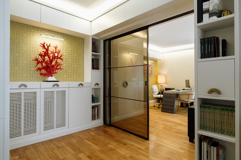 Ingresso in stile contemporaneo di 14 di Studio Gaetano Riccardelli