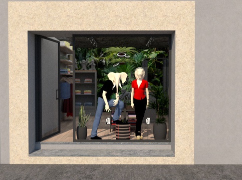 Open Space in stile urban jungle di 23 di Francesca Boglio Architetto Open Space in stile urban jungle di 23 di Francesca Boglio Architetto