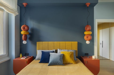 Camera da Letto in stile moderno di 15 di Arch. Martina Pozzi MP_archistudio Camera da Letto in stile moderno di 15 di Arch. Martina Pozzi MP_archistudio