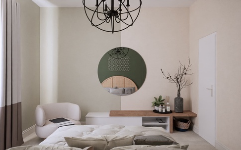 Camera da Letto in stile contemporaneo di 14 di Caterina Scamardella Architetto