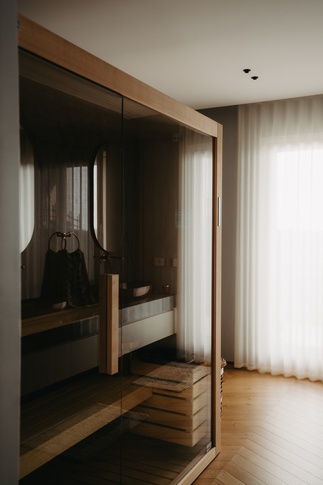 Open Space in stile glamour di 150 di Architetto Michelangelo Todisco