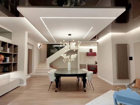 Sala da Pranzo in stile moderno di 40 di Stefano Proietti Architetto