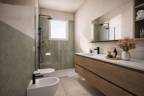 Bagno in stile moderno di 4 di JFD Juri Favilli Design Bagno in stile moderno di 4 di JFD Juri Favilli Design