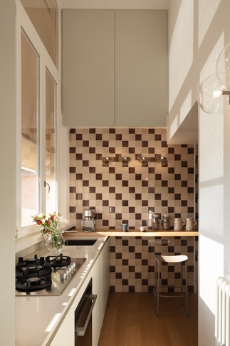 Cucina in stile contemporaneo di 15 di VALENTINA AUTIERO architecture │ interiors │ design projects Cucina in stile contemporaneo di 15 di VALENTINA AUTIERO architecture │ interiors │ design projects