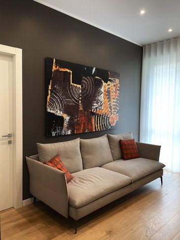Open Space in stile contemporaneo di 50 di SEGNI STUDIO