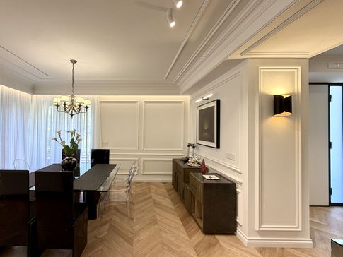 Sala da Pranzo in stile contemporaneo di 35 di Studio Gaetano Riccardelli