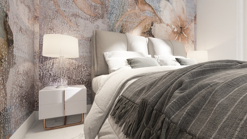 Camera da Letto in stile contemporaneo di 15 di Nicoletta Russo Interior Designer