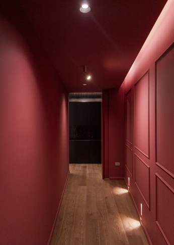 Ingresso in stile contemporaneo di 35 di RAG Architettura di Giuseppe Raimondo Architetto